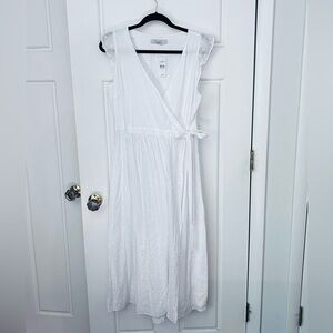 White LOFT Dress size M